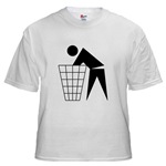Funny Offensive T-shirts : Trash Zone II